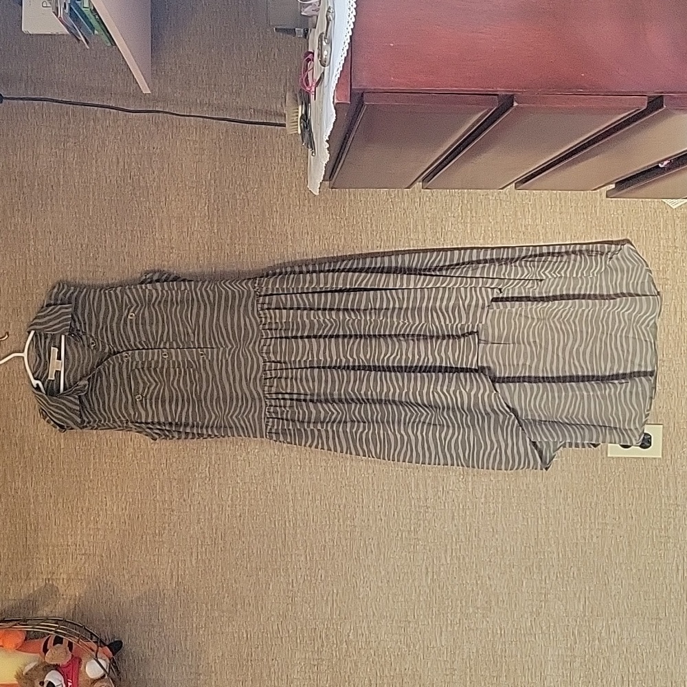 Michael kors zebra print dress